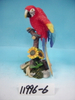 Custom Resin Bird Figurine Parrot Statue for Home Decor