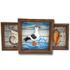 Nautical Craft Indoor Home Decor Wood Frame Hanging Wood Wall Decor