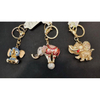 Luxury Crystal Women′s Bag Rhinestone Elephant Keychain for Promotion Gift