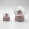 Custom Luxury Pink Valentine′ S Day Gift Resin Snow Globe