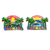 Custom Palm Tree Wood Fridge Magnet North Carolina South Carolina Souvenir Fridge Magnet