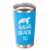 Custom Logo Stainless Steel Insulated Cup Summer Beach Tumbler Laser Engraving 12oz Personalized Tumbler with Lids