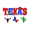 Customized MDF Wood Texas Souvenir Magnet Dallas Cowboys Gift Dallas Souvenir Fridge Magnet