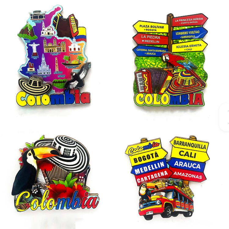 Custom Logo Design Sloth MDF Wood Fridge Magnet Pura Vida Costa Rica Souvenir Fridge Magnet