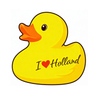 Custom Logo Resin Printing Germany Amsterdam Holland Souvenir Duck Fridge Magnet