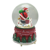 Hand-Painted Christmas Gift Decorative Musical Christmas Snow Globe