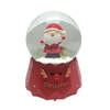 Wholesale Polyresin Craft Christmas Decoration Santa Claus Snow Globe