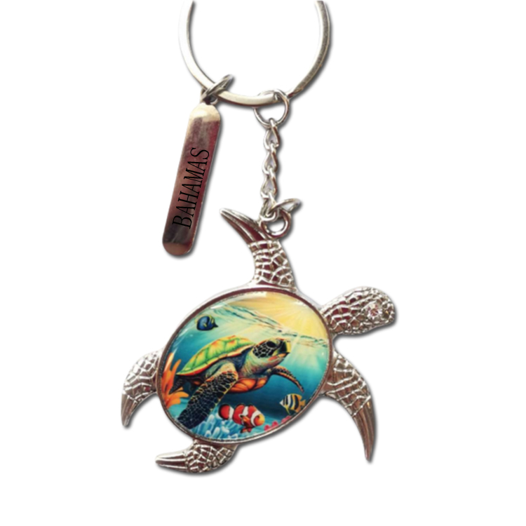 Custom Logo Tourist Souvenir Personalized Alloy Metal Crab Keyring Crab Keychain