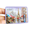 Custom 3d Metal Country City Souvenir Tinplate Embossed Fridge Magnet Tin Fridge Magnet