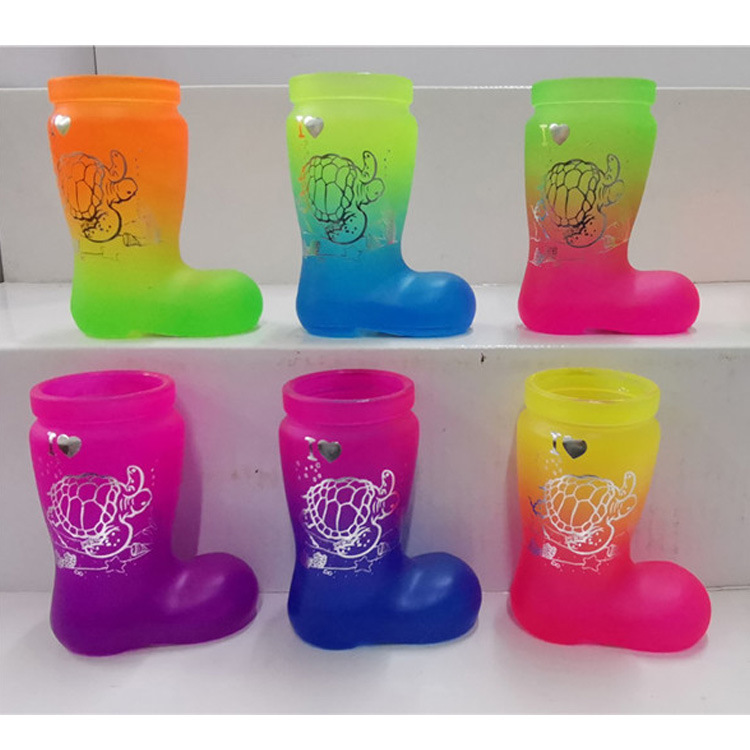 Custom Logo Texas Tourist Souvenir Unique Shape Cowboy Boot Shot Glasses