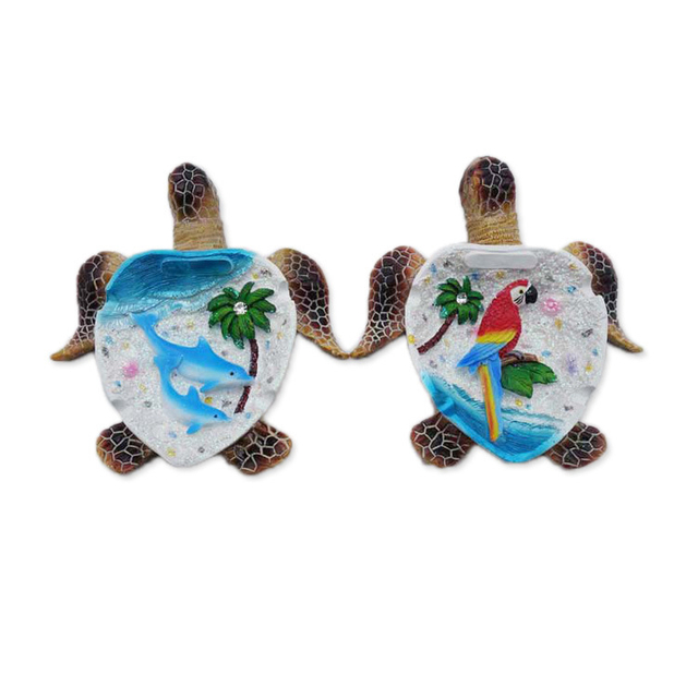 Unique Turtle Beach Souvenir Resin Animal Ashtray