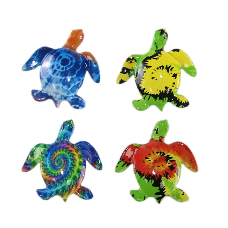 New Tropical Tourist Gift Resin Turtle Fridge Magnet Souvenirs for Beach