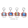 Beach Tourist Souvenir Starfish Dolphin Turtle Custom Acrylic Epoxy Keychain