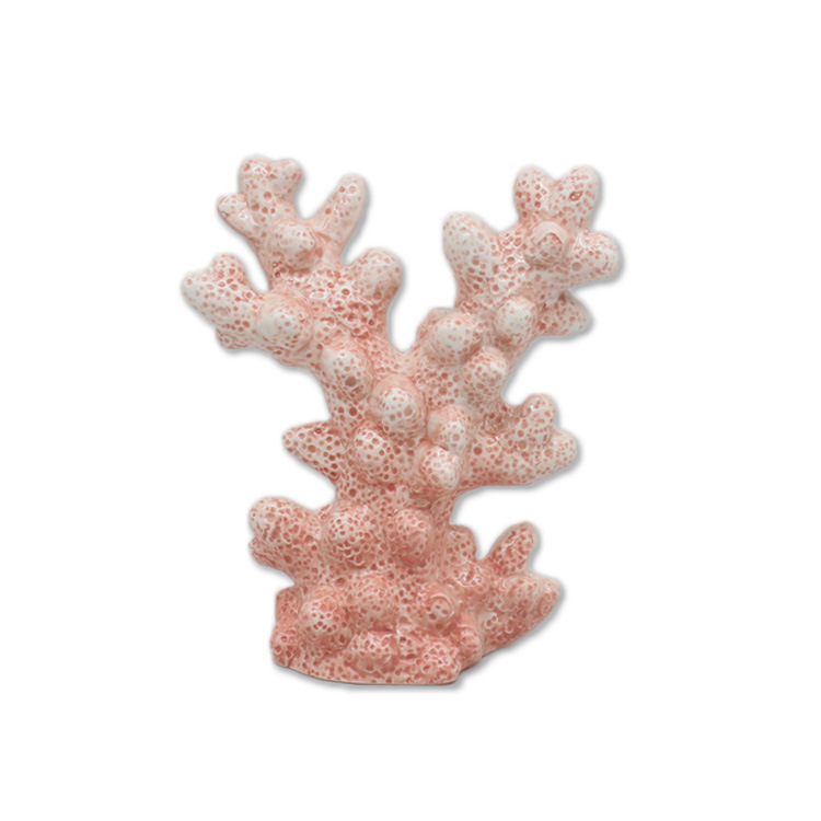 Factory Wholesale Ocean Style Artificial Ceramic Coral for Home Decor