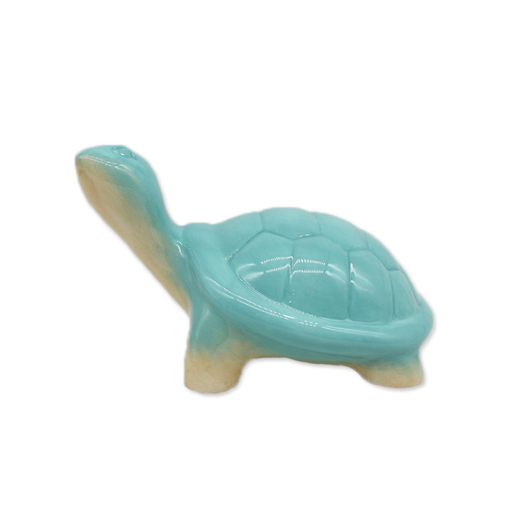 Ocean Beach Porcelain Home Decorative Ceramic Turtle Statue