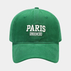 Wholesale Custom 3D Embroidery Logo French Paris Hat France Paris Baseball Cap