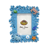 4X6 Inches Ocean Nautical Beach Souvenir Resin Shell Coral Photo Frame for Home Decor