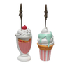 Custom Creative Table Decor Resin Food Souvenir Ice Cream Statue