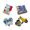 Custom Made Hang Printed Tourist Greece Souvenir Polyresin Magnet