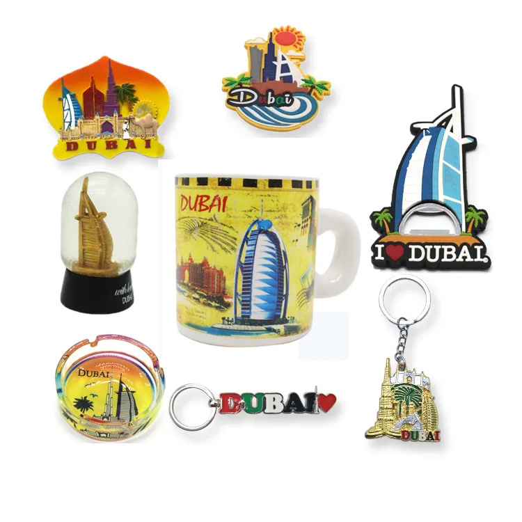 Wholesale Custom Tourist Gift Ceramic Dubai Coffee Mug Dubai Souvenir Cup