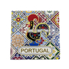 Custom 3D Embossed Printing Souvenir Porto Lisboa Portugal Ceramic Tiles Coaster