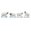 Custom Logo Norway Alaska Souvenir Resin Polar Bear Fridge Magnet