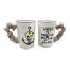 Wholesale Custom Creative Souvenir Gift Skeleton Skull Ceramic Mug