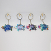 Wholesale New Design Beach Sea Turtle Key Chain Resin Turtle Souvenir Keychain