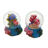 Custom Logo Resin Florida Maldives Tourist Souvenir Tropical Beach Fish Turtle Snow Ball Souvenir Snow Globe