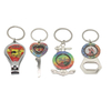 Wholesale Custom Metal Alloy Keyring Cock Lisboa Portugal Souvenir Keychain