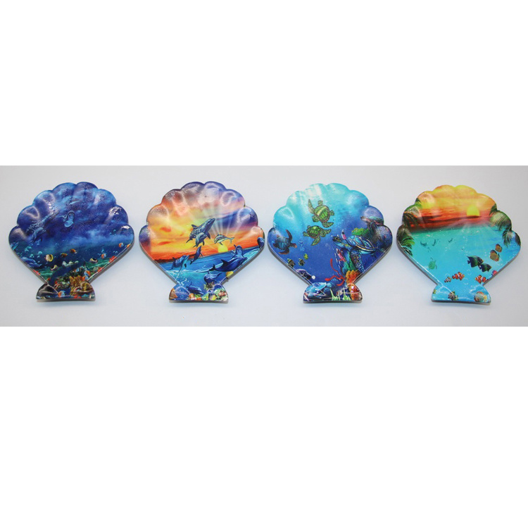 Custom Beach Souvenir Polyresin Turtle Sublimation Fridge Magnet