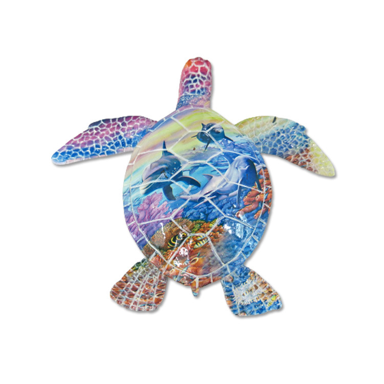 Custom Polyresin Craft Beach Souvenir Resin Turtle Figurine for Home Decor