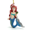 Wholesale Customized Logo Resin Mermaid Tail Hanging Decoration Christmas Ornament Mermaid