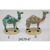 Custom Creative Home Decor Tourist Souvenir Colorful Camel Sculpture Camel Ornaments Resin Camel Statue