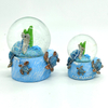 Customizable Personalised Resin Beach Dominica Souvenir Turtle Snow Globe