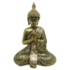 Home Decor Religious Craft Sitting Buddha Resin Gold Color Statues Buddha Statue