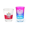 Custom logo Personalized Souvenir Shot Glass Krakow Warsaw Polska Poland Shot Glass
