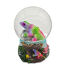 Custom Logo Design Sea Animal Beach Souvenir Miniature Resin Water Globe Crab Snow Globe