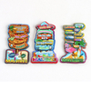 Custom Wood Landmark Shape Fridge Magnet Ocean Maldives Souvenir Fridge Magnet