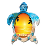 Custom Design Epoxy MDF Wood Turtle Nassau Bahamas Picture Frame Souvenir Bahamas Photo Frame