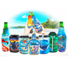 Custom Logo Printing Travel Souvenir Gift Turtle Beach Themed Stubby Holder Insulated Neoprene Beer Bottle Can Cooler Sleeve