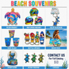 Custom Logo Tourism Gift Beach Turtle Saint St. Kitts & Nevis Souvenir Fridge Magnet