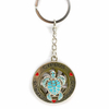 Custom Logo Beach Animal Spinner Sea Turtle Keychain Cyprus Souvenir Metal Keychain