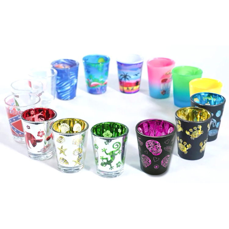 Custom Logo Design Travel Gift Cute Sloth Pura Vida Costa Rica Souvenir Shot Glass