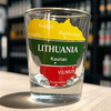 Customized Logo Small Shot Glasses Estonia Latvia Lithuania Souvenir Shot Glass