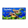 Custom Logo Turtle Wood Tourist Beach Souvenir Seychelles Fridge Magnet