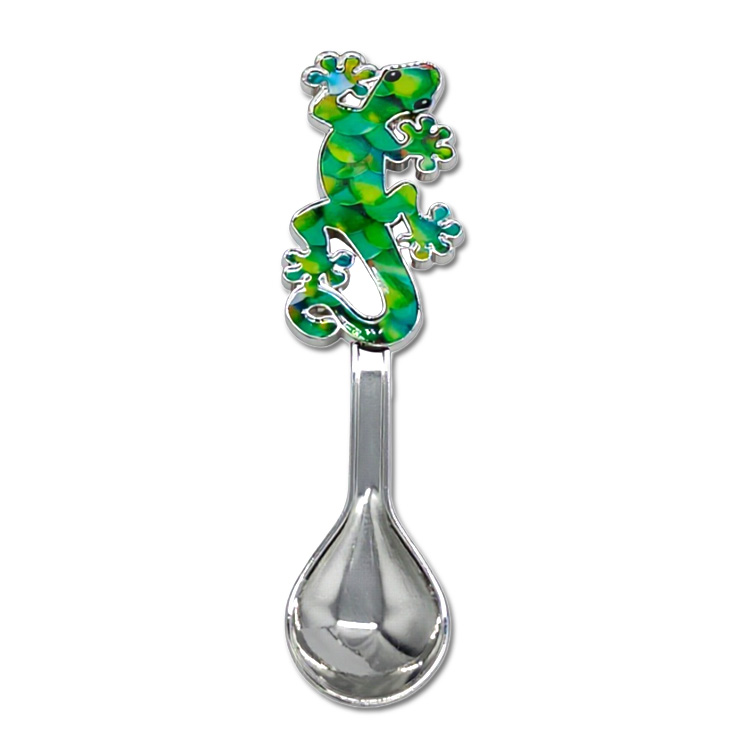Custom Logo Design Austria Suisse Souvenir Spoon Alloy Metal Souvenir Switzerland Spoon