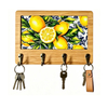 Custom logo Design Printing Mdf Wood Wall Hooks Home Decorative Kitchen Wall Hooks