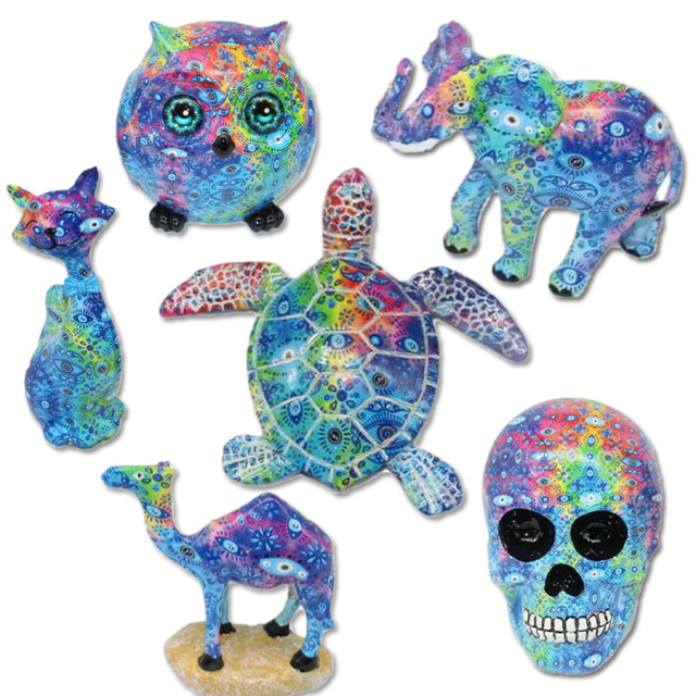 Custom Logo Beach Tourist Souvenir Gift Resin Craft Turtle Statue Decor