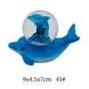 Custom Logo Manatee Water Globe Florida Souvenir Resin Manatee Snow Globe